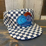 Hermosa Beach TUBULAR Checkerboard Field Trip™ Hat - Slate/White