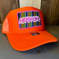 Hermosa Beach HERMOSA'84 Trucker Hat - Orange