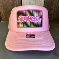 Hermosa Beach HERMOSA'84 High Crown Trucker Hat - Pink