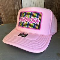 Hermosa Beach HERMOSA'84 High Crown Trucker Hat - Pink