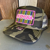 Hermosa Beach HERMOSA'84 Trucker Hat - Full Camouflage