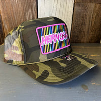 Hermosa Beach HERMOSA'84 Trucker Hat - Full Camouflage