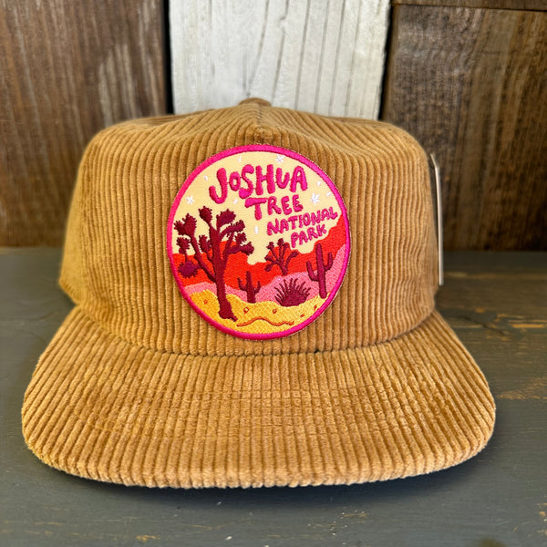 JOSHUA TREE NATIONAL PARK Vintage Corduroy Hat - Khaki