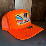 Hermosa Beach MUY HERMOSA Foam Trucker Hat - Neon Orange