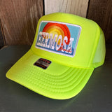 Hermosa Beach 72 & SUNNY Trucker Hat - Neon Yellow