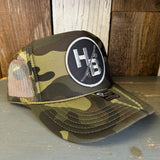 Hermosa Beach SKATEBOARDING WAS NEVER A CRIME Trucker Hat - Full Camouflage