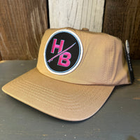 Hermosa Beach SO PITTED! :: HB SURFBOARD - 5 Panel Hat - Khaki