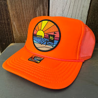 Hermosa Beach OBLIGATORY SUNSET Trucker Hat - Orange