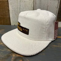 Hermosa Beach HERMOSA AVE Vintage Corduroy Hat - Beige / Off White