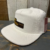 Hermosa Beach HERMOSA AVE Vintage Corduroy Hat - Beige / Off White