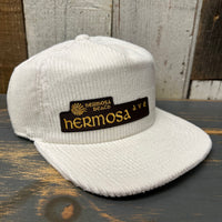 Hermosa Beach HERMOSA AVE Vintage Corduroy Hat - Beige / Off White