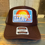 Hermosa Beach 72 & SUNNY High Crown Trucker Hat - Brown