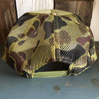 Hermosa Beach THE NEW STYLE Trucker Hat - CAMOUFLAGE Green/Light Loden/Green