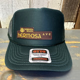 Hermosa Beach HERMOSA AVE High Crown Trucker Hat - Dark Green