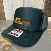 Hermosa Beach HERMOSA AVE High Crown Trucker Hat - Dark Green