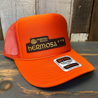 Hermosa Beach HERMOSA AVE Trucker Hat - Orange