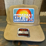 Hermosa Beach 72 & SUNNY Corduroy Baseball Cap - Khaki
