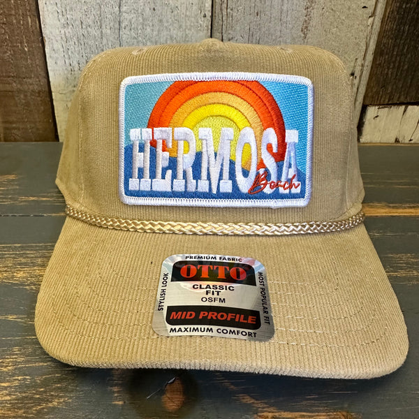 Hermosa Beach 72 & SUNNY Corduroy Baseball Cap - Khaki
