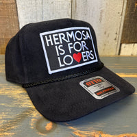 Hermosa Beach HERMOSA IS FOR LOVERS Corduroy Baseball Cap - Black