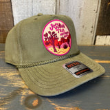 JOSHUA TREE NATIONAL PARK Corduroy Baseball Cap - Olive Green