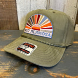 Hermosa Beach MUY HERMOSA Corduroy Baseball Cap - Olive Green