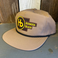 Hermosa Beach THE NEW STYLE - 5 Panel Nylon Hat - Light Brown