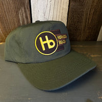 Hermosa Beach THE NEW STYLE - 5 Panel Hat - Forest Green