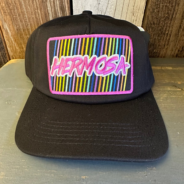 Hermosa Beach HERMOSA '84 - 5 Panel Hat - Black