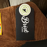 Hermosa Beach THE NEW STYLE Vintage Corduroy Hat - Coyote Brown