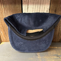 Hermosa Beach SHOREFRONT Vintage Corduroy Hat - Blue