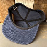 Hermosa Beach SHOREFRONT Vintage Corduroy Hat - Blue