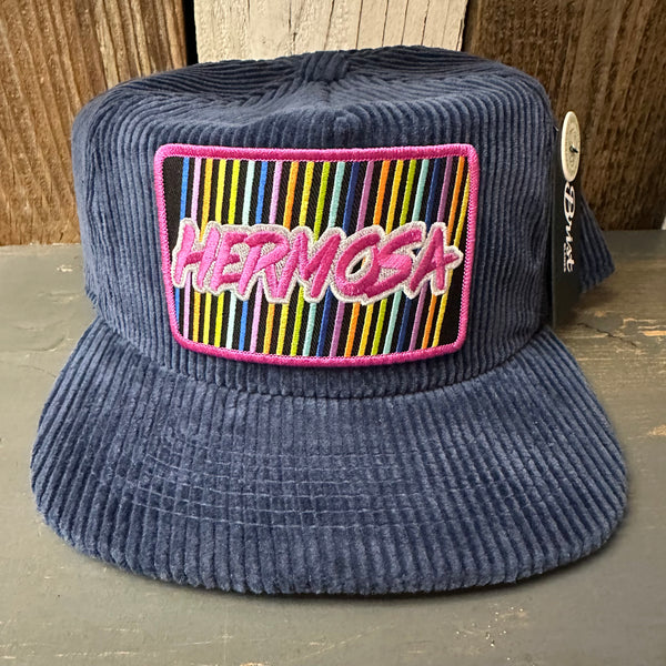 Hermosa Beach HERMOSA '84 Vintage Corduroy Hat - Blue