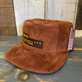 Hermosa Beach HERMOSA AVE Vintage Corduroy Hat - Coyote Brown