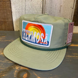 Hermosa Beach 72 & SUNNY Nylon/Cotton Blend Hat - Light Olive Green