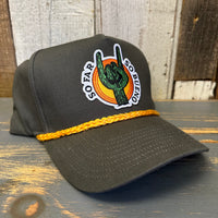 SO FAR SO BUENO 5 Panel Golf, Rope caps - Loden/Gold Braid Hat