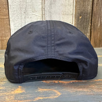 Hermosa Beach OBLIGATORY SUNSET 100% Recycled Pro Style Baseball Cap - Black ♻️