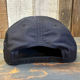 Hermosa Beach OBLIGATORY SUNSET 100% Recycled Pro Style Baseball Cap - Black ♻️