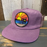 Hermosa Beach OBLIGATORY SUNSET 6 Panel Micro Cord - Dusty Purple