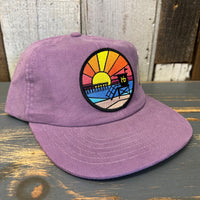 Hermosa Beach OBLIGATORY SUNSET 6 Panel Micro Cord - Dusty Purple