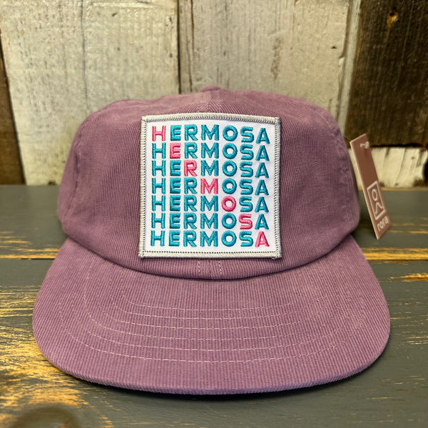 Hermosa Beach OCEAN DRIVE 6 Panel Micro Cord - Dusty Purple