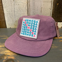 Hermosa Beach OCEAN DRIVE 6 Panel Micro Cord - Dusty Purple
