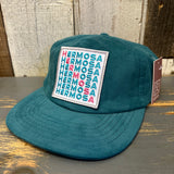 Hermosa Beach OCEAN DRIVE 6 Panel Micro Cord - Deep Teal