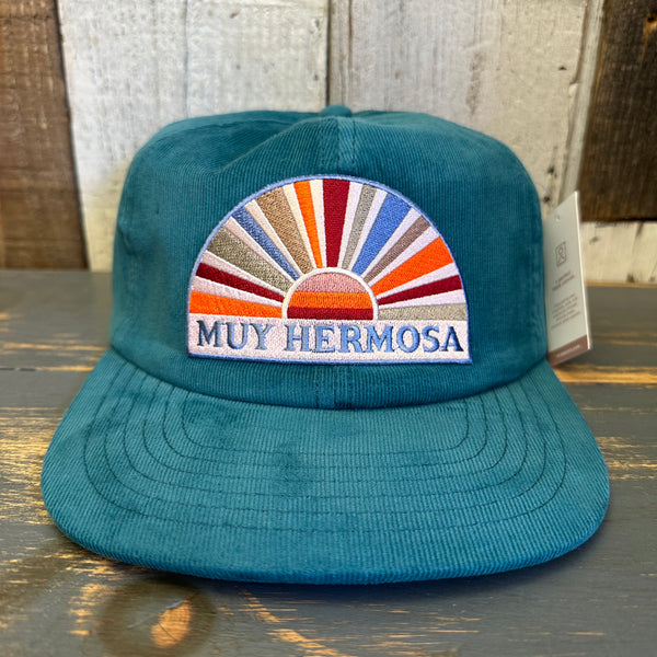 Hermosa Beach MUY HERMOSA 6 Panel Micro Cord - Deep Teal