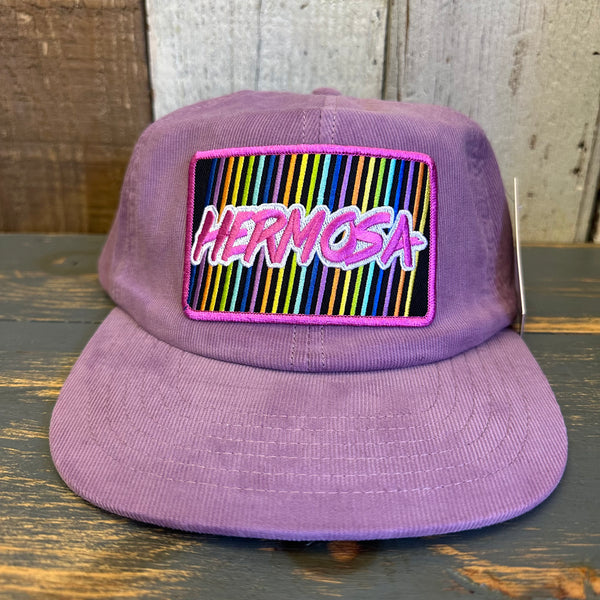 Hermosa Beach HERMOSA'84 6 Panel Micro Cord - Dusty Purple