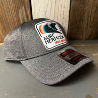 Hermosa Beach SURF HERMOSA :: OPEN DAILY - OTTO FLEX Low Profile Baseball Cap - Heather Black