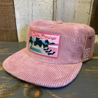 PALM SPRINGS Vintage Corduroy Hat - Rose