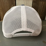 Hermosa Beach MUY HERMOSA 6 Panel Low Profile Mesh Back Trucker Hat - Navy/White