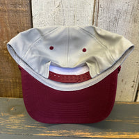 Hermosa Beach GOLF CARTS & YOGA PANTS 5-Panel Polyester Golf - Grey/Maroon