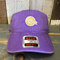 Hermosa Beach CLASSIC MINI LOGO Low Profile Dad Hat - Purple