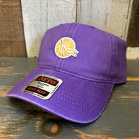 Hermosa Beach CLASSIC MINI LOGO Low Profile Dad Hat - Purple